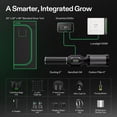 thumbnail image 4 of VIVOSUN GIY Smart Grow Tent System 2x2, WiFi-Integrated Grow Tent Kit, with Automate Ventilation and Circulation, Schedule Full Spectrum 100W LED Grow Light, and GrowHub E42A+ Controller, 4 of 8