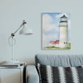 thumbnail image 2 of Stupell Industries Highland Lighthouse Nautical Coast Architecture Canvas Wall Art, 24 x 30, Design by Melissa Hyatt LLC, 2 of 6