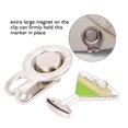 thumbnail image 3 of Herwey Durable Metal Golf Mini Magnetic Ball Marker Golfer Hat Visor Clip Accessory,Golf Ball Marker, 3 of 8