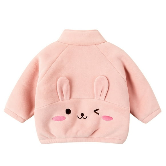 Baby Warm Coat For Boys And Girls In Winter Floral Long Sleeve Shirts