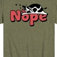 thumbnail image 3 of Instant Message - Nope Sleeping Cow - Toddler & Youth Short Sleeve Graphic T-Shirt, 3 of 6