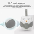 thumbnail image 3 of Baby Sleep Sound MachineWhite Noise Generator Study Helper Portable Creative Design Owl-Shaped Machine, 3 of 5