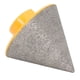 thumbnail image 1 of Broca de Biselado para Biselado, Tecnología de Soldadoura Fuerte al Vacio, Grano 80 para Granito, Mármol y Cerámica Con Ángulo de 60 Grados, 1 of 7