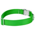 thumbnail image 5 of Country Brook Petz® Premium Nylon Dog Collar and Leash - Hot Lime Green, Small, 5 of 7