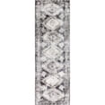 thumbnail image 4 of Bashian S231-CHAR-5X7.6-SE1004 5 ft. 1 in. x 7 ft. 6 in. Sierra Collection Transitional Polpropylene Power Loom Area Rug, Charcoal, 4 of 5