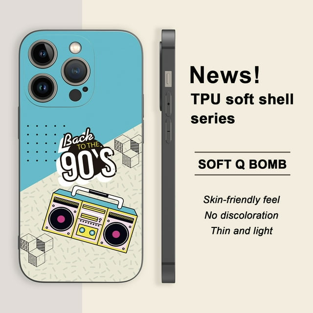Express Your Personality with a Fun and Playful Cartoon Design Matte Phone Cover for iPhone15 Pro Max 14 13 12 Pro 11