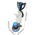 thumbnail image 2 of 17" Floor Scrubber Buffer Carpet Cleaner Industrial Floor Scrubber Heavy Duty Sander Polisher Machine 110V, 2 of 12