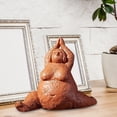 thumbnail image 2 of QLFSCXG Abstract Sculpture Graceful Yoga Fat Woman Artwork Bedroom Living Room Home Decoration or Naments Home Furnishings, 2 of 6