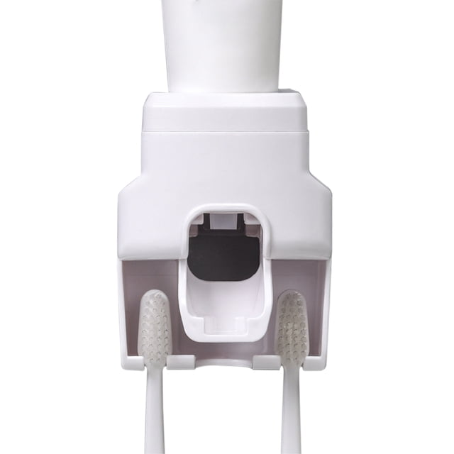 Amdohai Automatic Toothpaste Dispenser with 2 Holder Slots Set