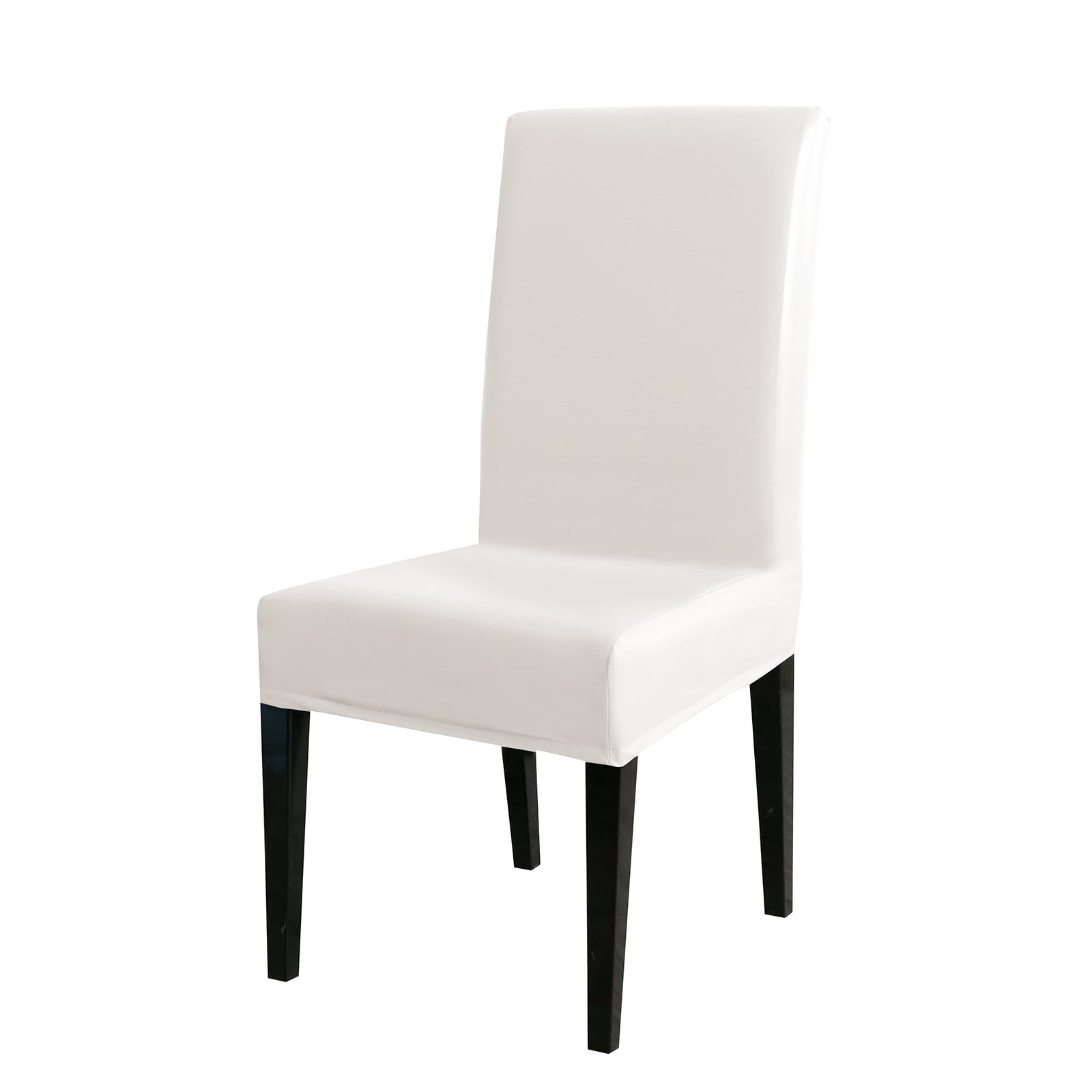 DONGPAI Dining Chair Covers, Solid Pu Leather Waterproof and Oilproof