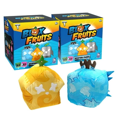 "PhatMojo Roblox Mystery Fruit Collectible Plushies 2-Pack, 4"" Tall, Series 1"