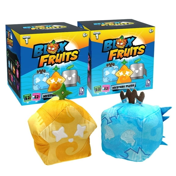 "PhatMojo Roblox Mystery Fruit Collectible Plushies 2-Pack, 4"" Tall, Series 1"