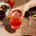 thumbnail image 4 of Viski Meridian Crystal Old Fashioned Cocktail Glasses, 12oz (Set of 2), 4 of 13