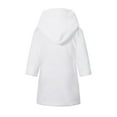 thumbnail image 4 of RXMEKW Boys and Girls Bathrobe,Flannel Hooded Robe with Belt, 4 of 9