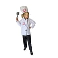 thumbnail image 4 of Traje De Chef Con Gorro - Disfraces De Cocinero Para Niñas Y Niños - Disfraz De Cheff - Disfraz Infantil Oficios Y Trabajos T4 Disfraces TuDi Cocinero Master Niños y Niñas de 4 Años, 4 of 7
