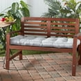 thumbnail image 2 of Sunbrella Canva Granite 51 x 18 in. Outdoor Bench Cushion by Greendale Home Fashions, 2 of 7