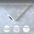 thumbnail image 3 of koolsoo Papel tapiz impermeable autoadhesivo, 3 of 6