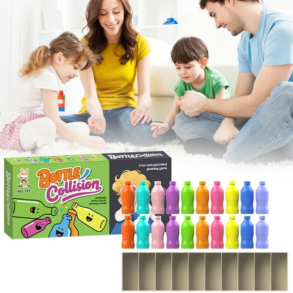Jeu de Couleurs de Bouteilles / Jeux Familiaux pour Enfants et Adultes, Jeux pour Groupes et Soirées Jeux en Famille