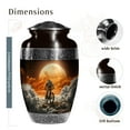 thumbnail image 2 of KARYLIZ Astronaut Adult Urns For Human Ashes Female Mom Large Urn For Male 10 Inch, 2 of 2