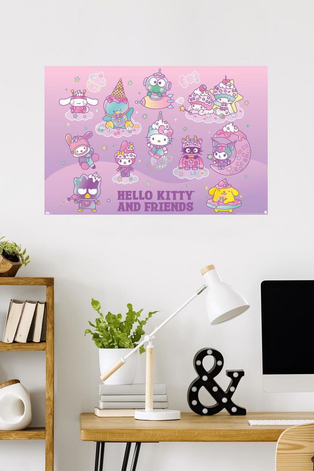 Hello Kitty and Friends: 24 Dreamland - Group Wall Poster, 22.375" x 34"