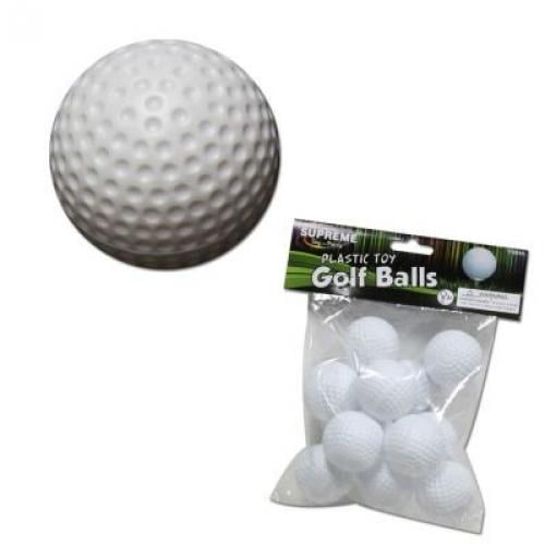 US Toy Plastic Golf Balls Game (1 Dozen)