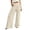 C-Khaki910, variant on DHFJKG Wide Leg Pants For Women Linen Flowy Palazzo Drawstring Elastic Waist Pants With Pockets Summer Beach Vacation Clothes Stylish Trousers