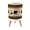Color 4, variant on Small Trash Can with Lid Black Bears Cub Woodland Forest Acorns Trees 1.8 Gallon Dog Proof Trash Can Round Garbage Can Waste Bin Wastebasket for Bathroom Bedroom Living Room