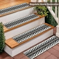thumbnail image 6 of Non Slip Carpet Stair Treads for Wooden Steps Indoor, 15 Pack Stair Runners Covers Staircase Step Rugs Stair Mats for Kids Elders and Dog, 6 of 6