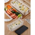 thumbnail image 4 of Fall Bento Box Adult & Ki-ds Reusable and BPA-Free Lunch Boxes Containers Snackle Box Container for Ages 3-7 8-11 12+ Office & Sh-ool Supplies, 4 of 7