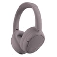 thumbnail image 1 of JLab JBuds Lux ANC Wireless Headphones, Mauve, Hybrid Active Noise Cancelling, Customizable Sound, Spatial Audio Compatible, Premium Over-Ear Bluetooth Headset, 1 of 5