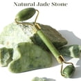 thumbnail image 2 of Set de Herramientas Faciales Jade Roller & Gua Sha BAIMEI Verde para Cuidado de Piel en Rostro, Cuel, 2 of 6