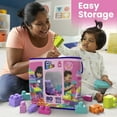 thumbnail image 7 of MEGA BLOKS Big Building Bag Toddler Block Toys with 80 Pieces, 7 of 7
