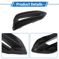 thumbnail image 4 of Parrilla de luz antiniebla frontal derecha No. 71105TFTH00 cubiertas de luz antiniebla inferiores para Honda HR-V 2019-2022 ABS negro 1 Pc, 4 of 6