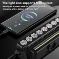 thumbnail image 2 of Tignapoo USB Rechargeable Bike Light with Loud Horn, 6 Lighting Modes, 4000mAh Battery, IP44 Waterproof, High Brightness LED for Night Cycling, Black, 2 of 6