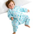 thumbnail image 4 of Ropa de dormir para bebé Niño con cremallera Macarena Suave 1-2T 3-4T, 4 of 8