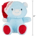 thumbnail image 2 of Holiday Time 7in XMAS Plush Pals, Blue Bear, For Child, 2 of 2
