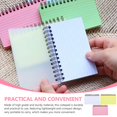 thumbnail image 4 of Glaciersei 3pcs Coil Horizontal Line Book Blank Spiral Notebook Small Spiral Notepad Pocket Size Notebook Spiral Agenda Notebook Student Stationery Supplies Portable Steno Note Books Note Pad, 4 of 5