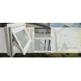 thumbnail image 5 of Crank Out Windows 36 " x 16" White Vinyl Tempered Glass Low-E Argon Gas Window Awning Window, 5 of 6