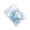 Light blue, variant on Loose Leaf Binder Rings for Keychains,Card Rings,Clip Rings for Book Rings