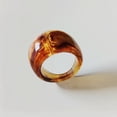 thumbnail image 4 of Bague en Plastique Teinte Décorative Bague en Résine Acrylique pour Femme Homme, 4 of 10