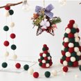thumbnail image 4 of Cateissary Cinta de Navidad, guirnalda DIY, adornos artificiales para árboles de Navidad, tiras de oropel de caña llamativas ligeras, escaparate Kits de decoración para fiestas, 4 of 6