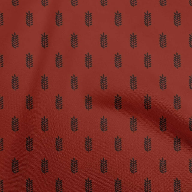 oneOone Velvet Light Blue Fabric Asian Block Craft Projects Decor Fabric Printed By The Yard 58 Inch Wide