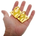 thumbnail image 3 of GOOHOCHY 2Pcs Hook And Eye Latch Zinc Alloy Golden U Shape For Crowd Control In Grand Openings, 3 of 8
