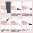 thumbnail image 6 of SAVILAND 5-In-1 Rubber Base Nail Gel - Sheer Pink Builder Gels Rubber Base Nail Coat Jelly Gel Nail Polish Color Gel Nail Polish Strengthener Gel for Starters, 6 of 9