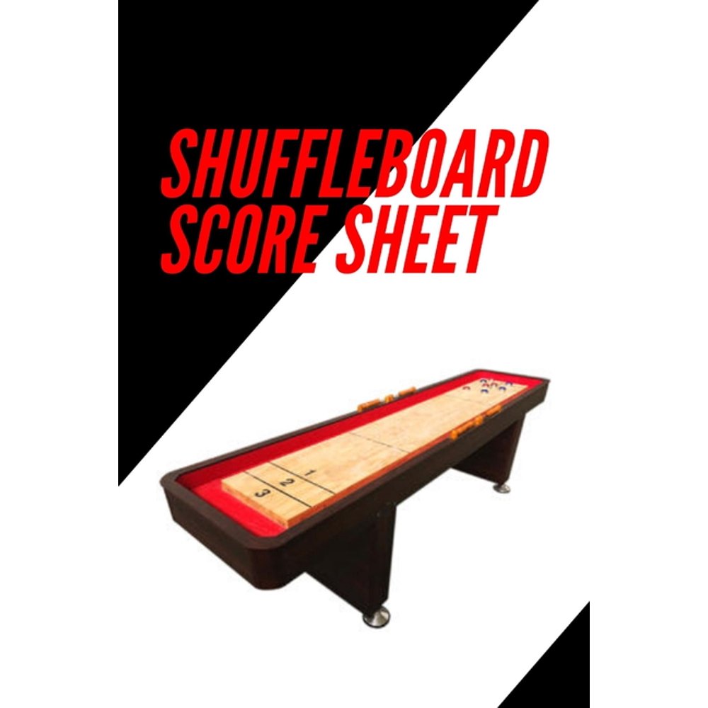 Shuffleboard Score Sheet Shuffleboard league record Shuffleboard notes Shuffleboard score