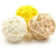 thumbnail image 3 of WRISTBIQUE decorative spheres Wicker Rattan Ball Rattan Craft Project Women Wedding 10pcs, 3 of 10