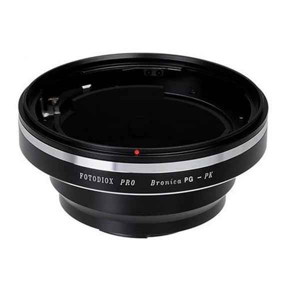 Fotodiox PG-PK-Pro Pro Lens Mount Adapter - Bronica GS-1 Mount SLR Lenses To Pentax K Mount SLR Camera Body