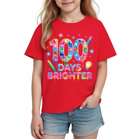 Babcutegg Kid Boys Uniform Pullover Short Sleeve Crew Neck Campus Style Summer Shirts for Boys Red Size 9 T