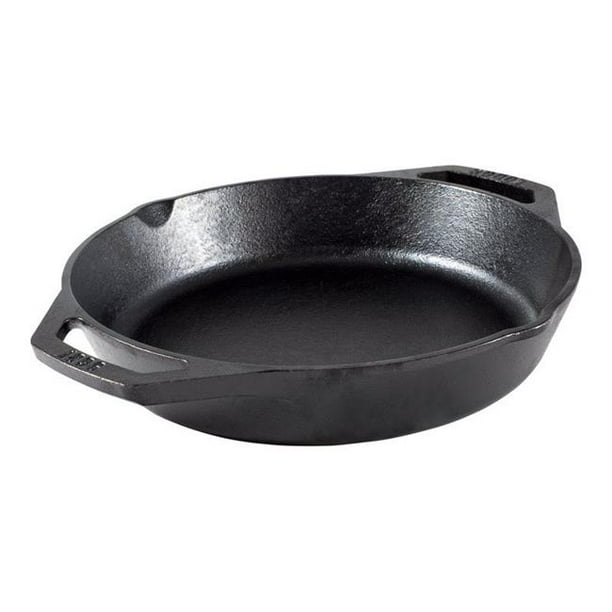 10.25 in. Cast Iron Skillet Black