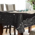 thumbnail image 4 of Yayeee Tablecloths for Rectangular Tables 60 x 120 inch Party Table Cover, Beige Moon, 4 of 6